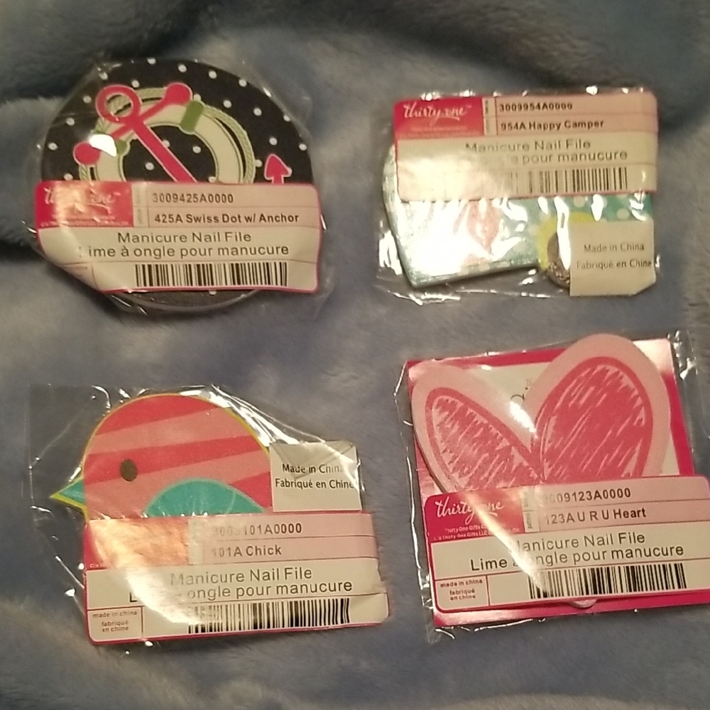 Thirty-One Set Of 4Nail Files